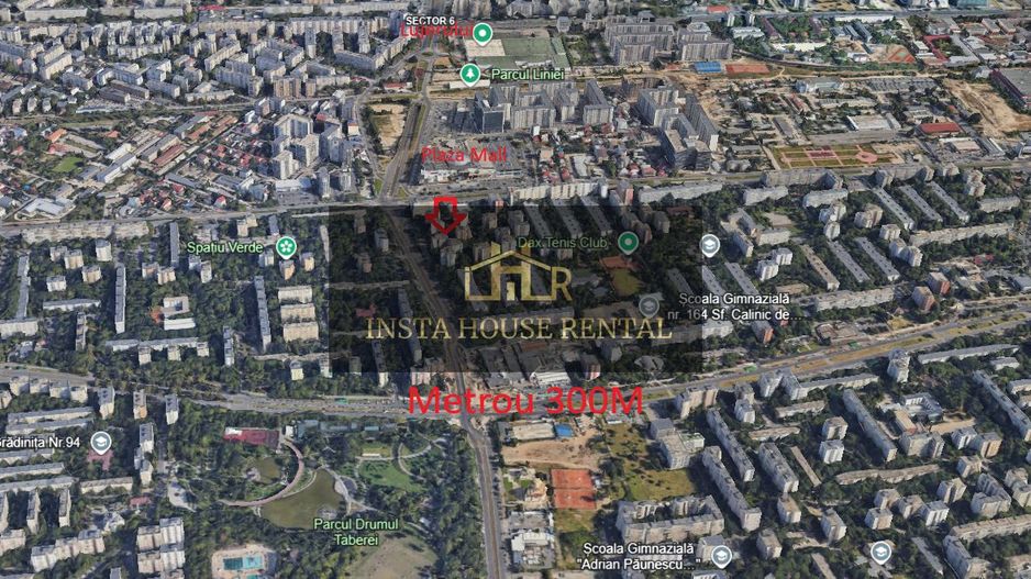* 2 CAMERE MALL PLAZA - METROU 300M - PARC DRUMUL TABEREI * COMISION0% - Poză 14