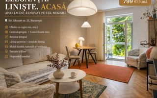 Apartament superb renovat | Str. Mozart | Etaj 1 | Centrală proprie | - Poză 1