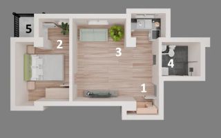 Apartamente GATA Otopeni central 2 camere, PARCARE SUBTERANA - Poză 11