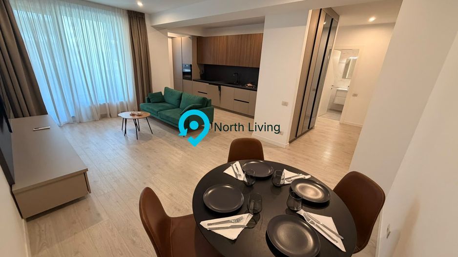 **Apartament modern cu 2 camere | Complet mobilat și utilat | Pipera P - Poză 1
