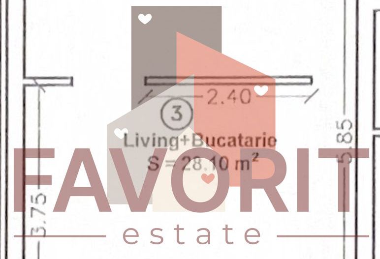 Mobilat si utilat. Aproape de mijloc de transport. Ideal investitie - Schiță 6