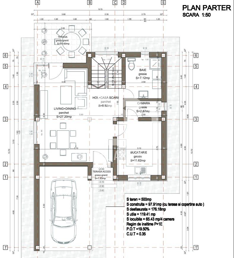 Casa individuala, 120mp, Teren 400mp, Jucu de Mijloc, Han KM 17 - Poză 2