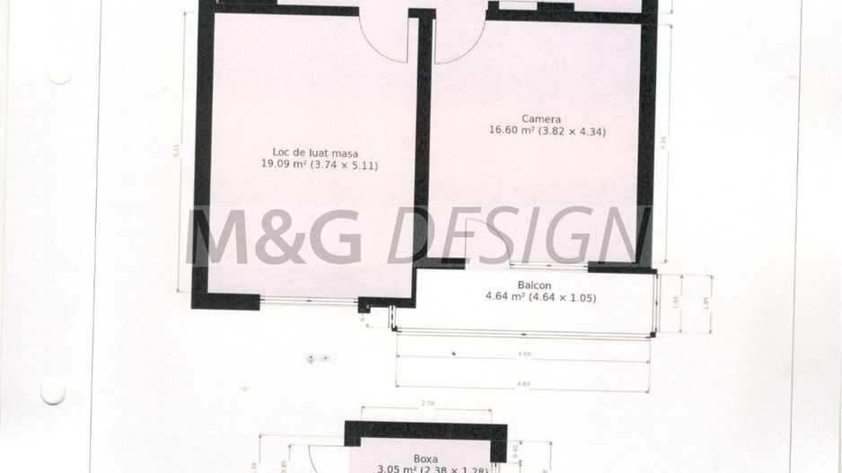 Ap 2 camere, transformat in 3, et 1, cu gradina, Sagului - Poză 25