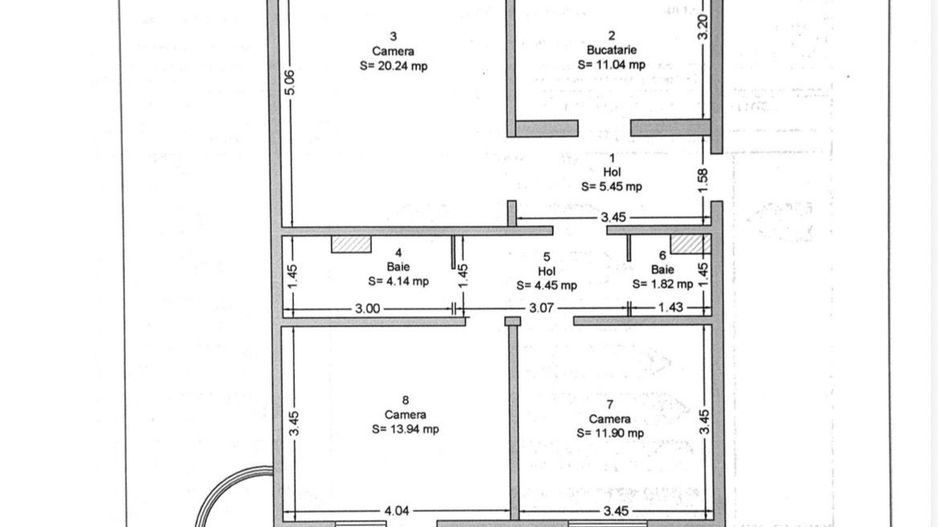 Apartament 3 camere decomandat la 5 minute de Shopping - Poză 2