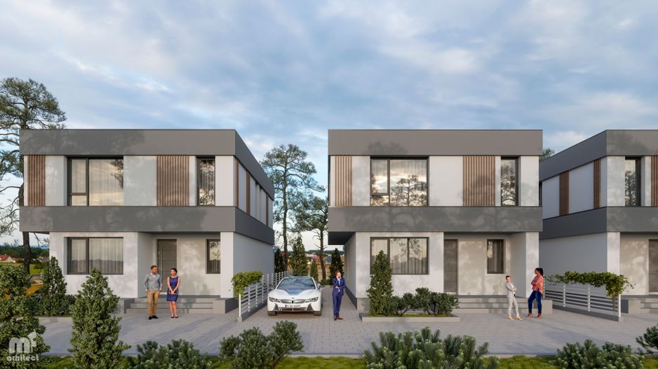 Ansamblu Exclusiv OTOPENI, Vile 120 util si 300m2 teren - Poză 4