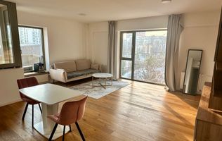 Apartament cu 2 camere, terasă și vedere spre grădină | Aviației Park