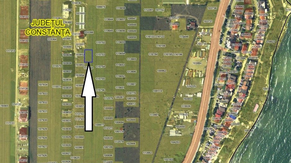 Teren Intravilan pentru Vilă / Pensiune – Zona Steaua de Mare 2, Eforie Nord - Poză 1