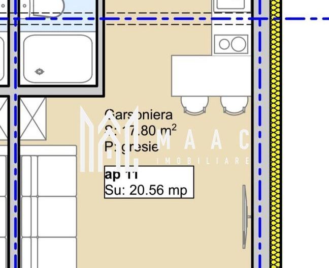 Garsonieră Nouă | 21 mp | Parter | Finisaje Premium | Lazaret - Poză 7