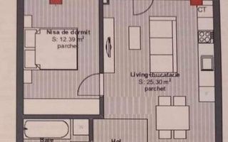 Modern, zona Cetatii, apartament cu 2 camere și balcon generos. - Poză 6
