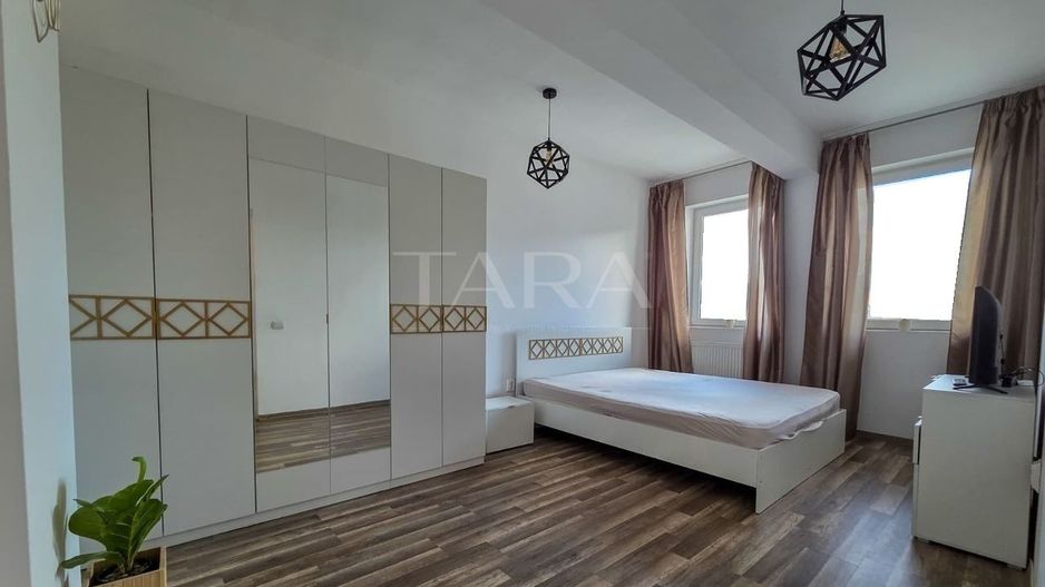 Apartament cu 2 camere utilat și mobilat, Florești, cartier Terra. - Poză 5