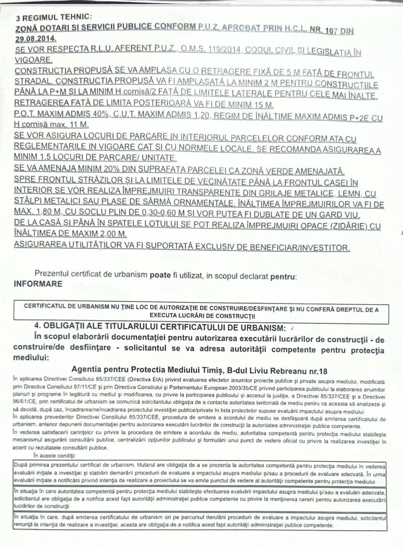 Chișoda – Terenuri ideale pentru casă sau proiect mic de apartamente P+2E - Poză 9