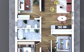 Casă parter LeGaga Cornesti, complex rezidential, comision 0 - Poză 4