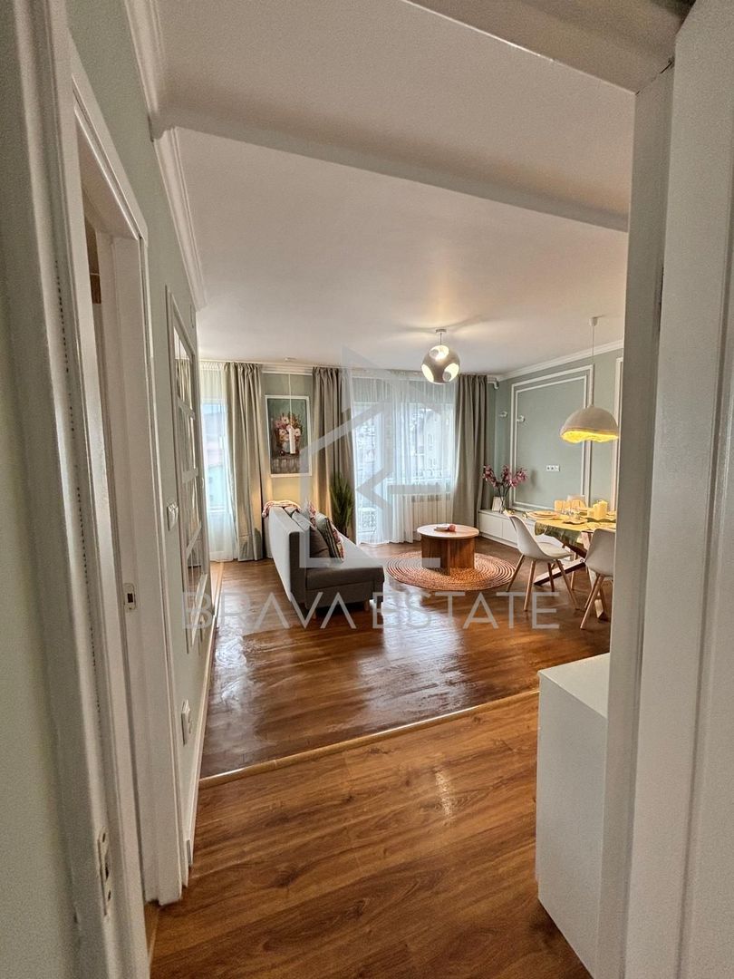 Apartament 2 camere, 42 mp, 2 balcoane,  zona Stejarului, Floresti - Poză 3