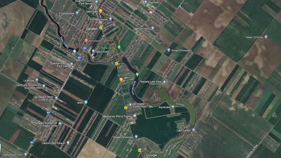 Teren 11906 mp extravilan, rezidential, industrial - in Berceni - Poză 9