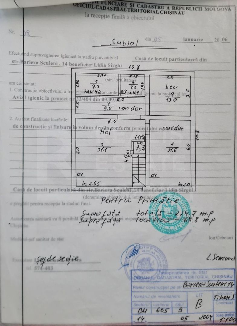 Vânzare, casă 2 nivele, str. Bariera Sculeni, Buiucani - Poză 18
