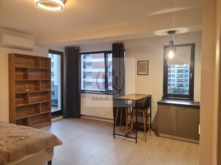 Studio de închiriat Residence 5 Pipera | 41 mp | Balcon | Utilat - Poză 2