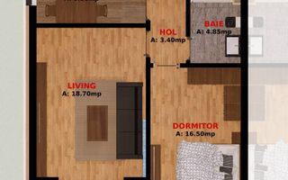 Apartament 2 camere I Pantelimon Dobroesti I Vanzare - Poză 6