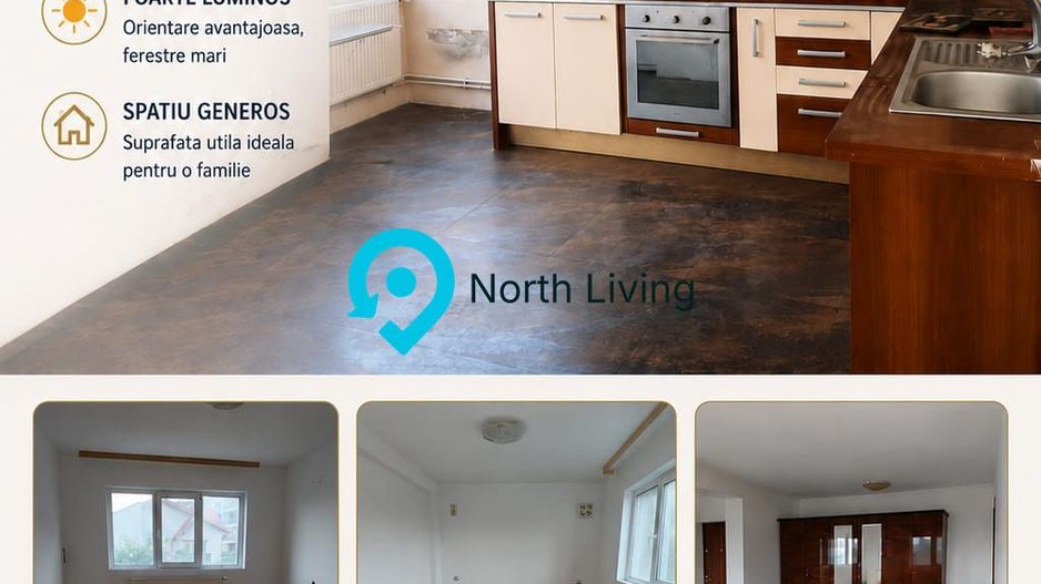 MEGA OCAZIE| APARTAMENT CU 3 CAMERE PRET EXCELENT !!! - Poză 1