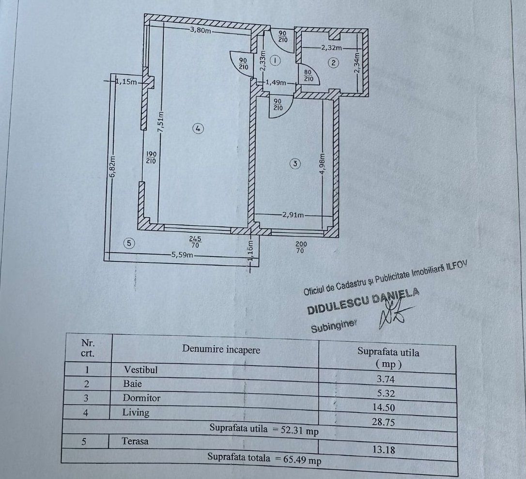 Apartament modern | Militari Residence | Gladiolelor - Schiță 9