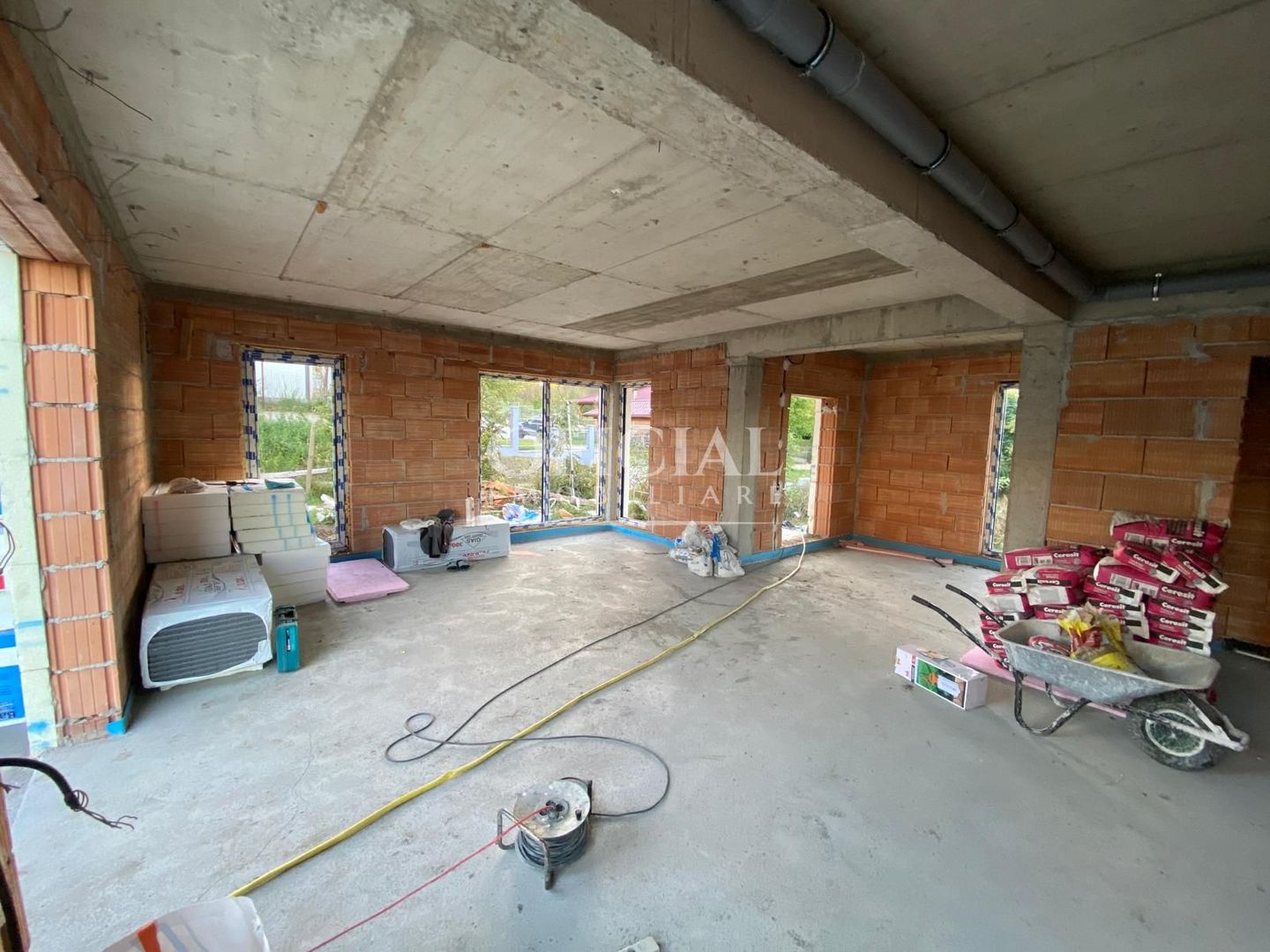 Casa Individuala | 140 Mp | Teren 500 Mp | Semifinisat Tureni Cluj - Poză 3