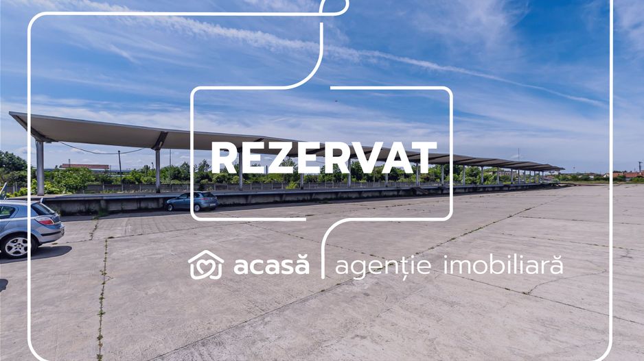REZERVAT: Platformă betonată cu acces direct la calea ferată - Poză 1