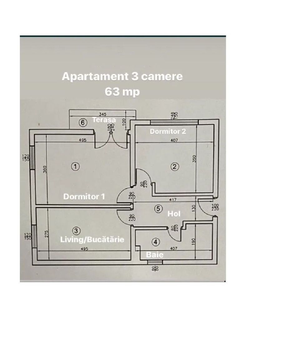 De vanzare apartament cu 3 camere studio Crangasi - Poză 8