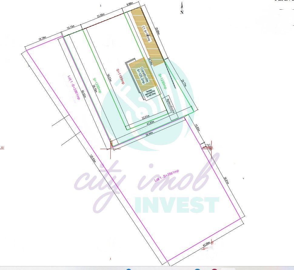 Teren 6000 mp Sos. ALexandriei  stradal deschidere 60 ml - Poză 3