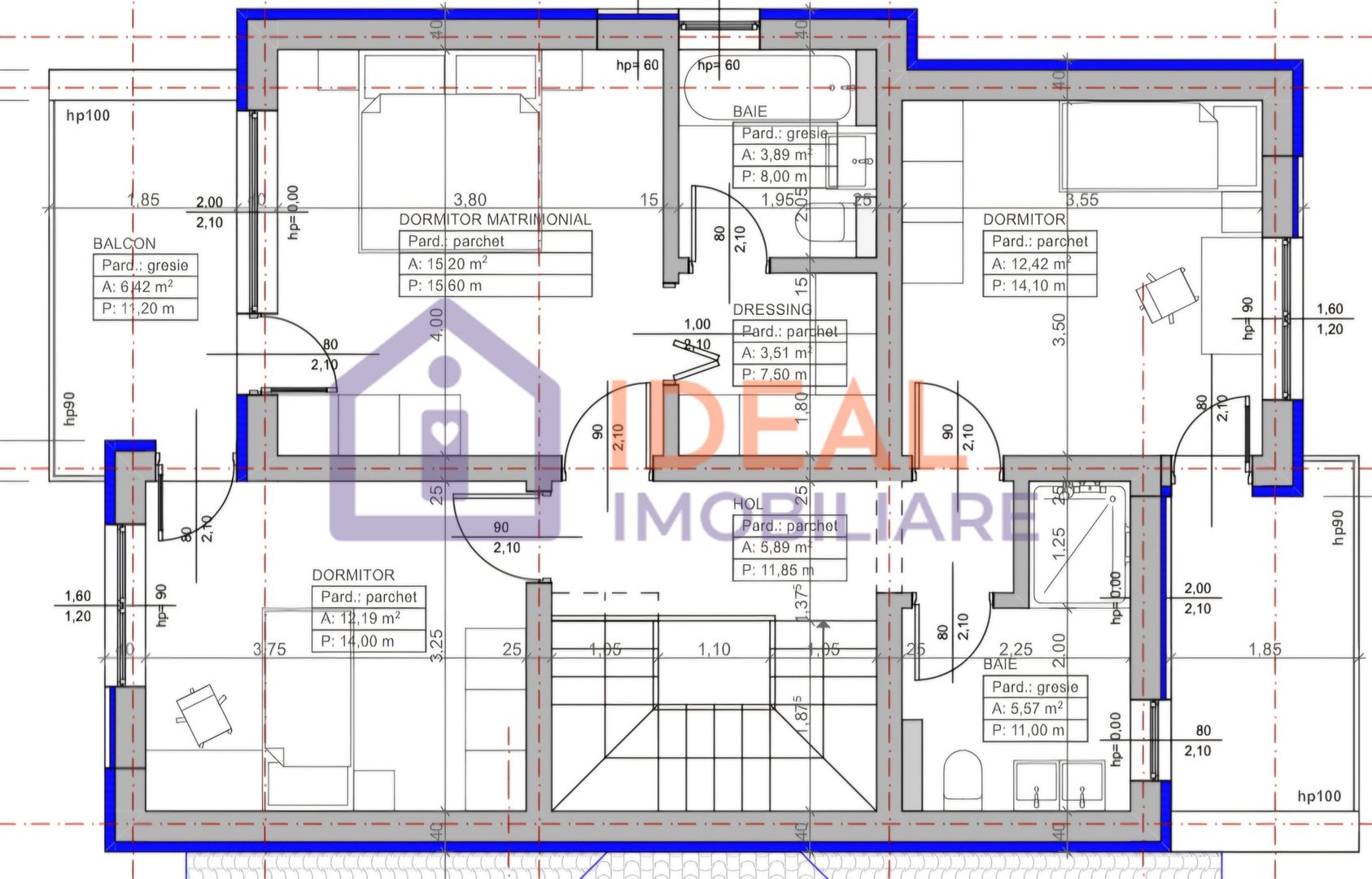 Casa Individuala Moderna cu 550 mp de curte, in Cartierul Tineretului - Schiță 12