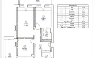 Theodor Pallady, Piscina Privata, Gradina proprie 275 mp, Comision 0% - Schiță 13