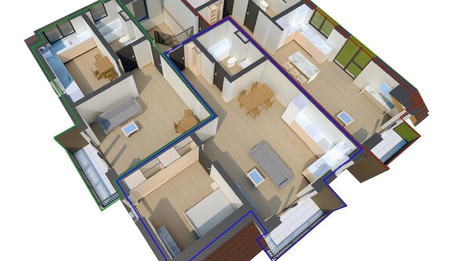 Giroc-Eso | S.A.D-uri si Apartamente cu 1 si 2 camere - Poză 17