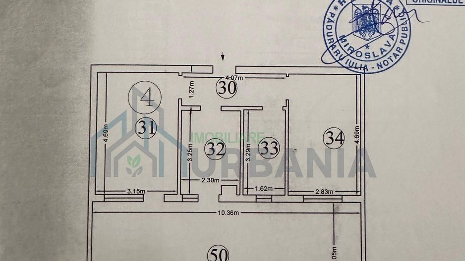 Apartament 2 camere, 46 mp + 42 mp terasă intabulată, parter, Complex Ideal, CUG, bloc C1 - Poză 8