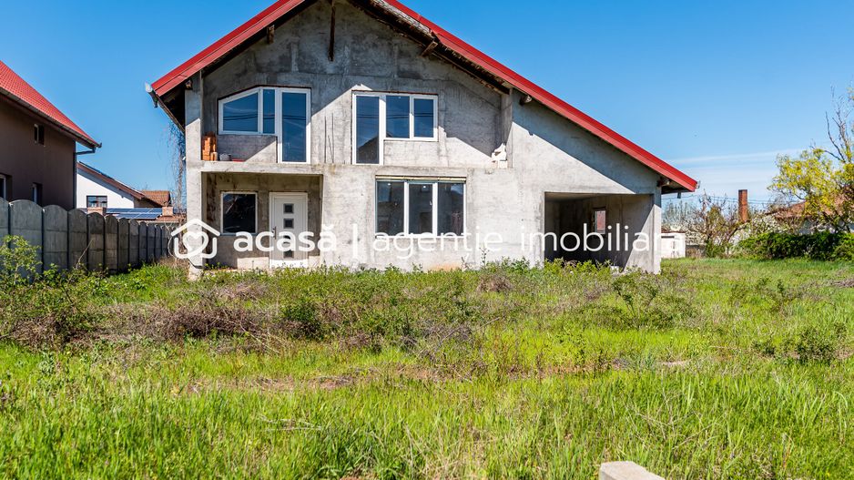 🏡 Casă P+1 la gri | 239 mp construiți | Călugareni -14 km de Arad - Poză 1
