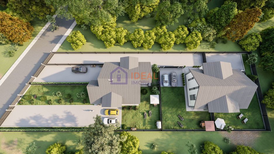 Casa Tip Duplex cu 4 camere, si gradina in Cartierul Arhitectilor - Schiță 5