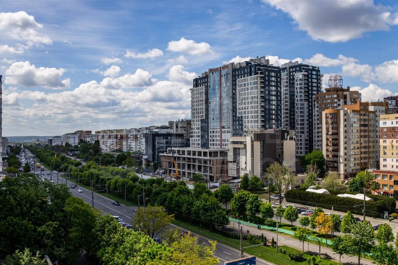 Vânzare, penthouse cu terasă, 3 camere, bd. Mircea cel Bătrân, Ciocana - Poză 1