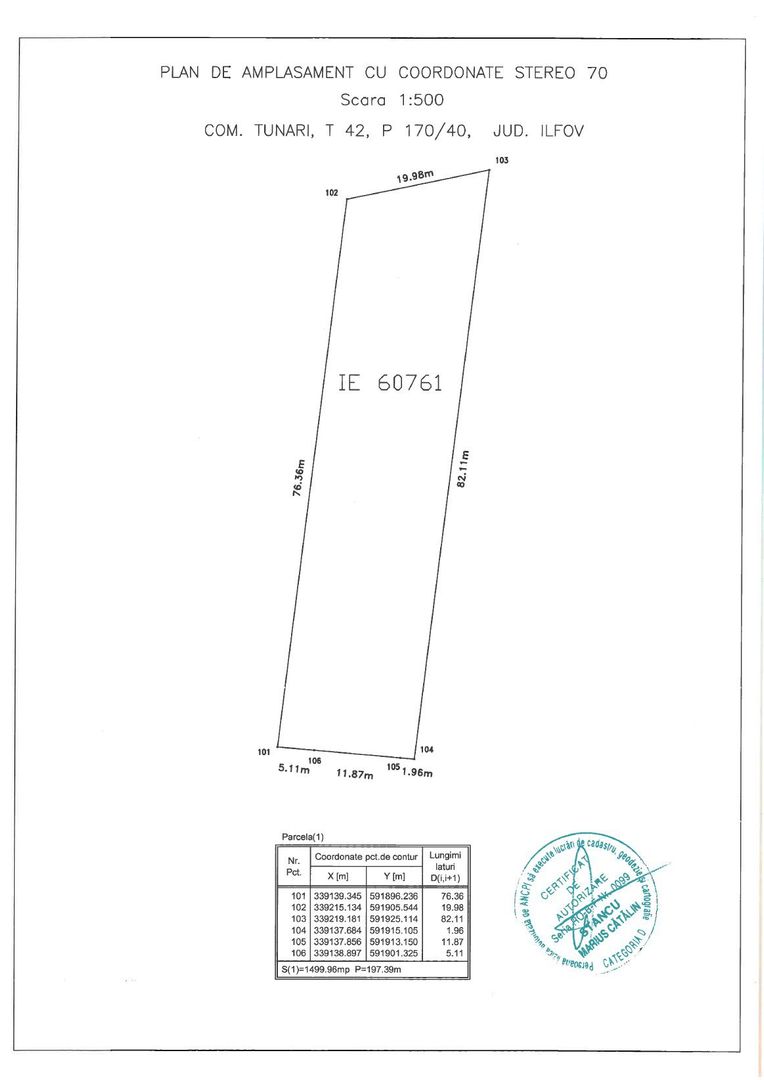 Teren 1500 mp | Deschidere catre lacul Pasarea | Ideal locuinta - Schiță 4