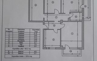 Apartament 4 camere Otopeni - Poză 13