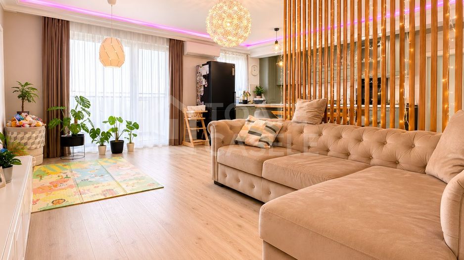 Apartament 2 camere, ultrafinisat,  zona Intre Lacuri - Poză 2