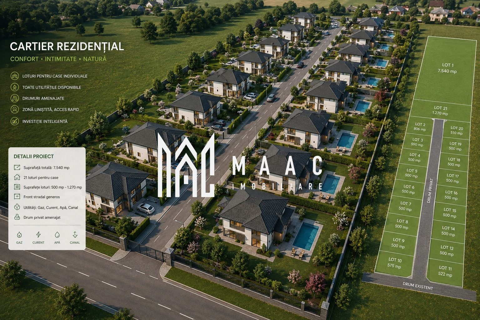 Teren extravilan 7.500 mp | Daia, Sibiu | acces DJ 106 - Poză 3