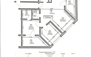 Apartament cu 3 camere/90 mp/parcare/View spectaculos. - Poză 2