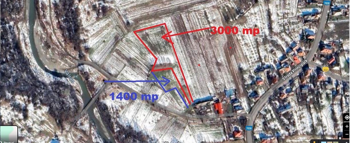 Teren intravilan-extravilan Valsanesti Arges - Poză 5