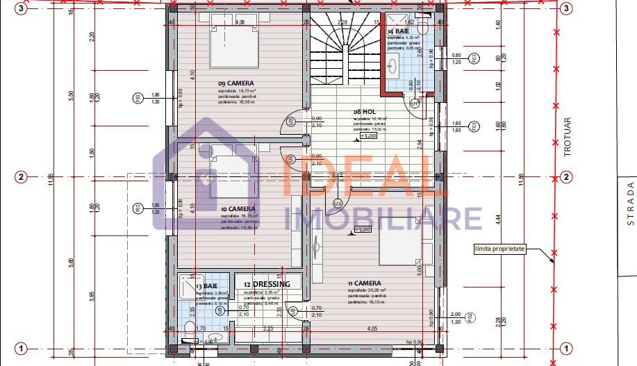 Teren intravilan 536 mp cu deschidere de 14 m –Piata Cluj - Poză 3
