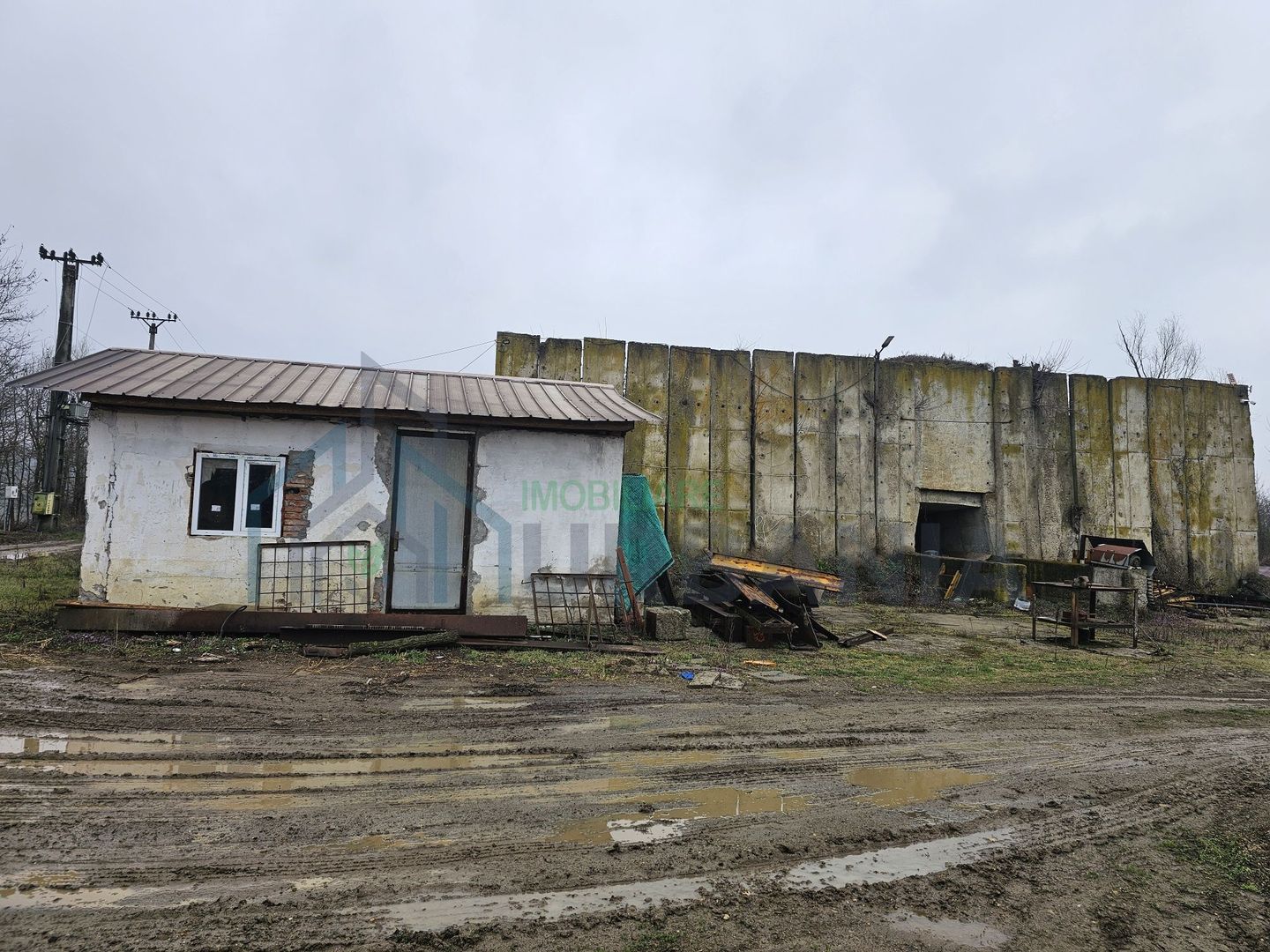 Teren 7400 m² cu autorizație construcție pentru balastieră și stație de sortare, comuna Butea, județul Iași - Poză 1