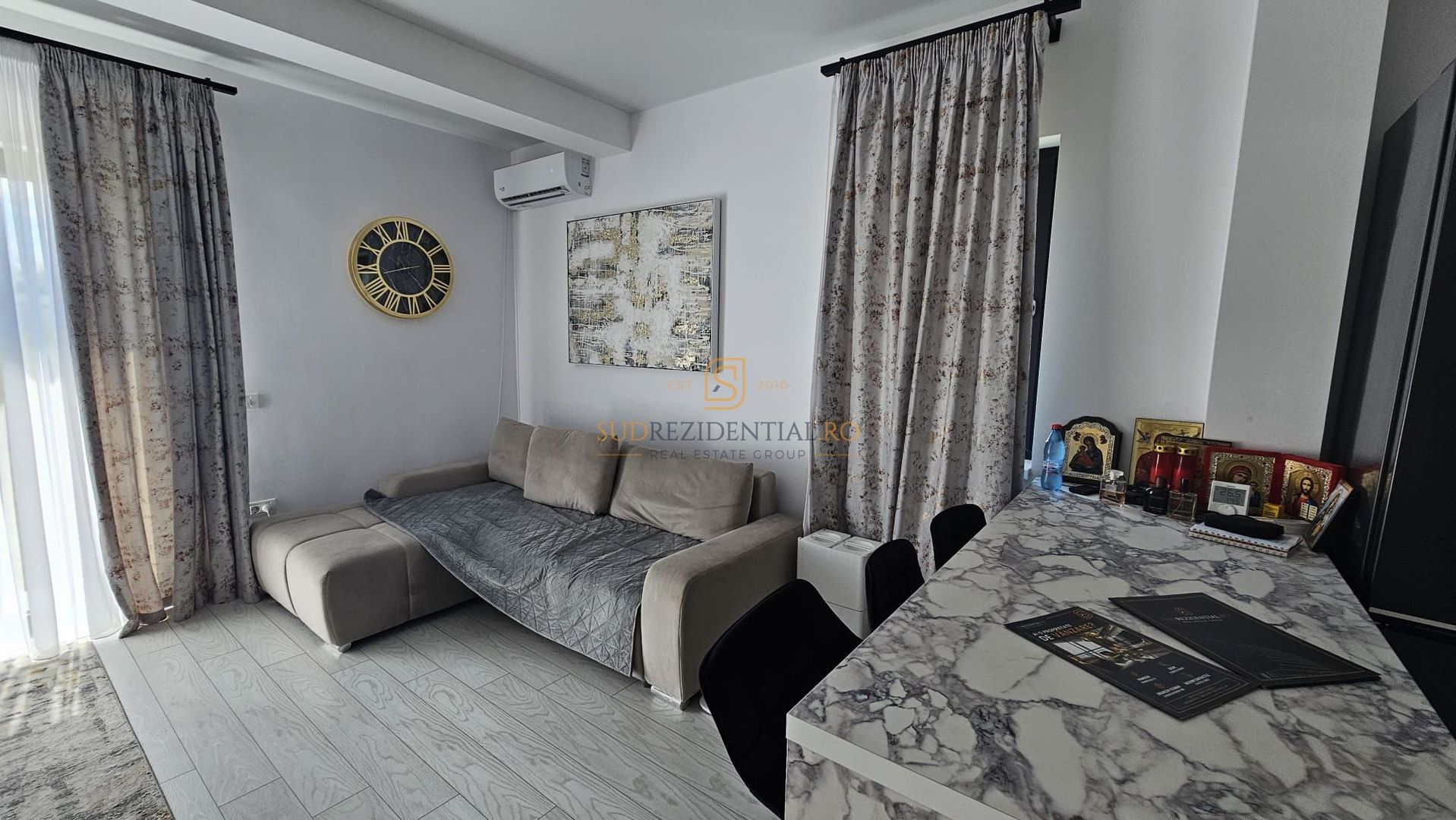 Duplex 3 camere/ Mobilat și utilat/ Curte 156 mp/ Comuna Berceni - Poză 4