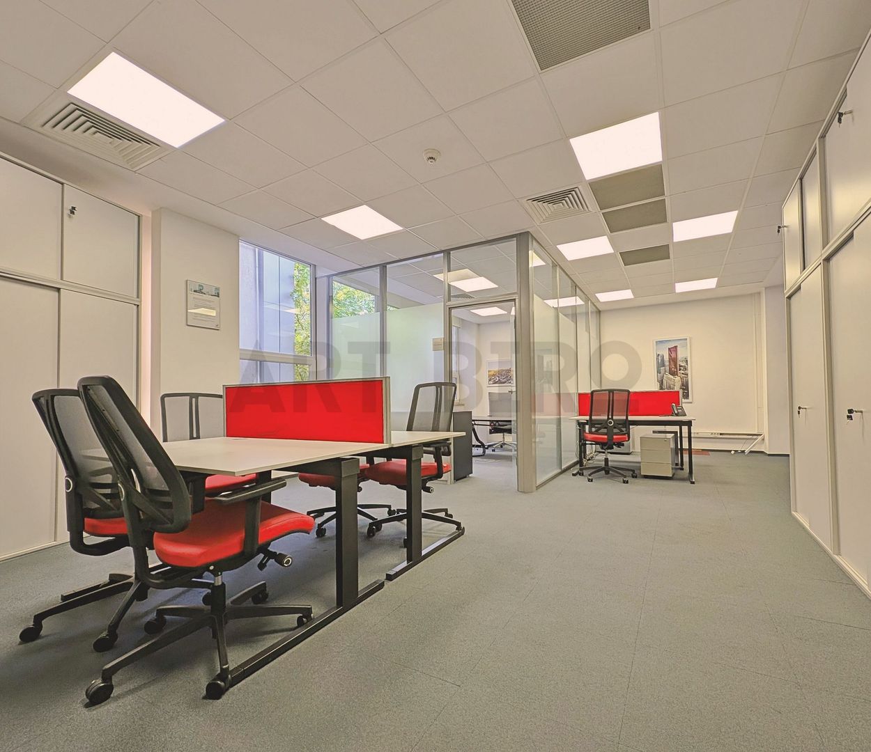 Zero comision, 200-600mp birou mobilat, move-in, Preciziei, 9' metrou - Poză 1