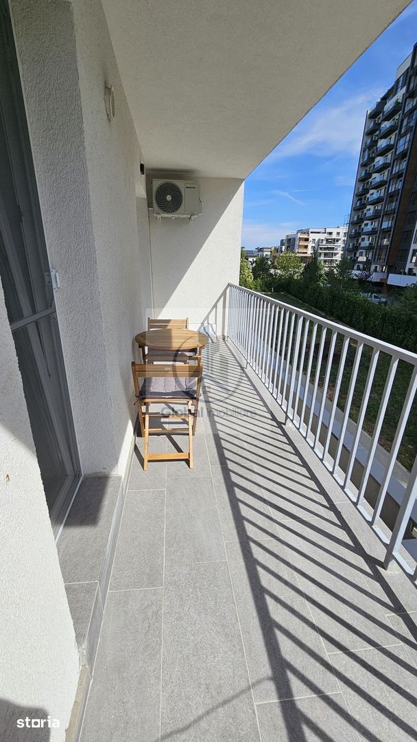 Proprietar inchiriez apartment nou la 10 min de metrou,Parcare inclusa - Poză 16