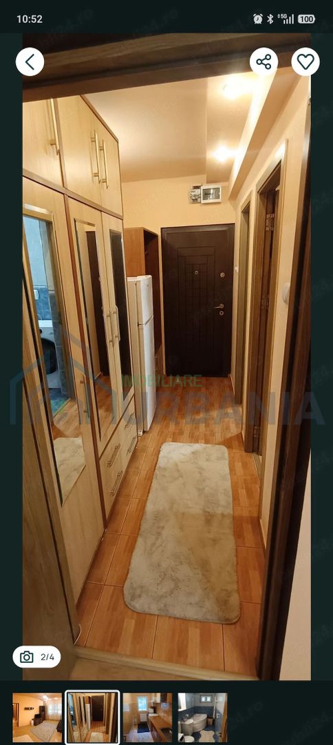 Apartament 1 camera de inchiriat, mobilat si utilat complet - Iasi, str. Tabacului - Poză 2