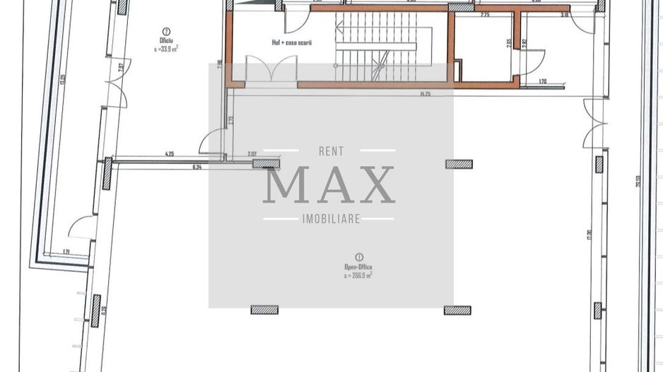 Birou de închiriat Zorilor 332 mp | Et.3 | Cluj-Napoca | 0% comision - Poză 15