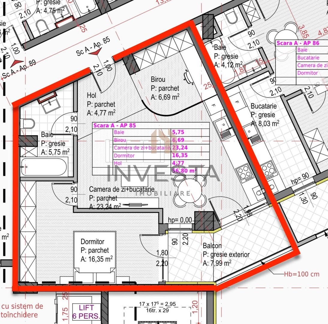 APARTAMENT DE VANZARE 2 CAMERE SOPOR - Poză 3
