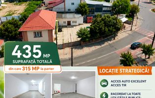 DE ÎNCHIRIAT - DEPOZIT 435 mp + curte betonata 800 mp, VASLUI zona TRAIAN;