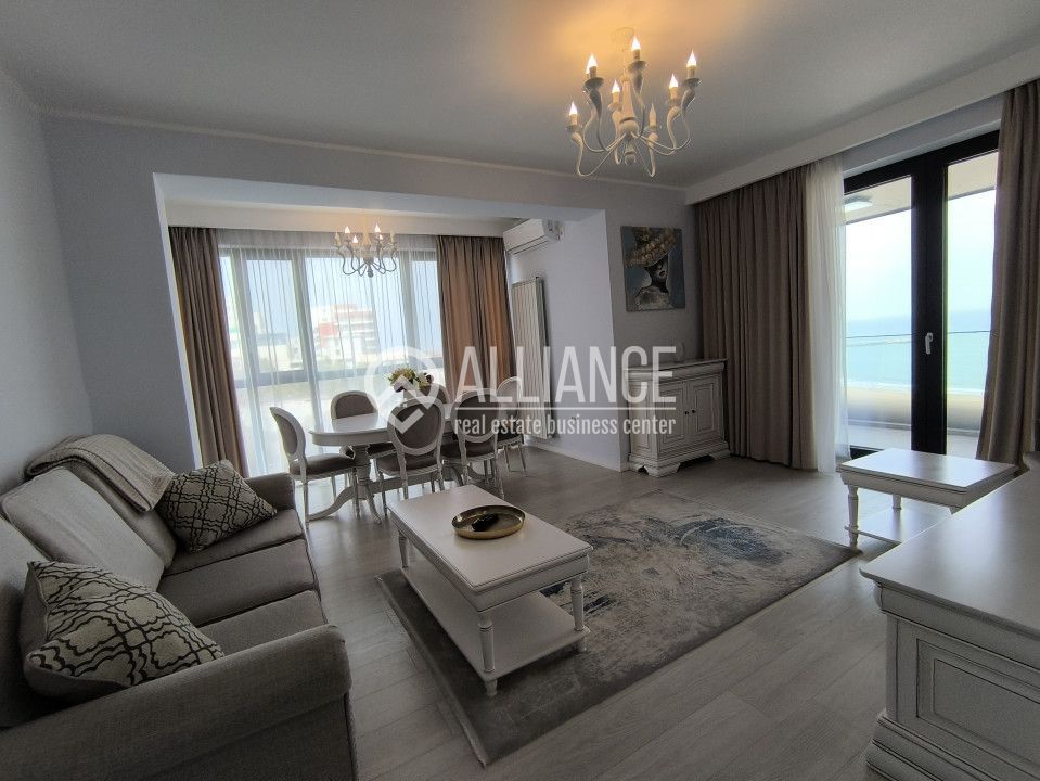 FALEZA NORD(cod03) 3 Camere de lux frontal la mare si parcare privata! - Poză 1